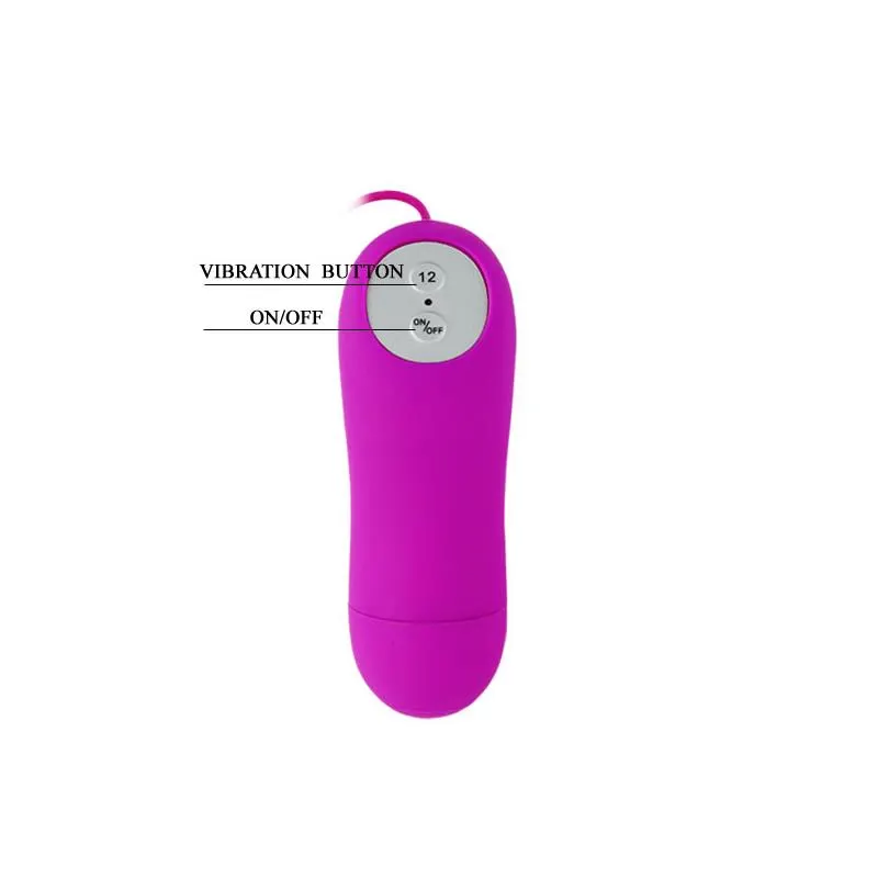 Pretty Love Huevo Vibrador Eunice Color Púrpu CL70 · PRETTYLOVE · Estimuladores de Clítoris — Foto 4
