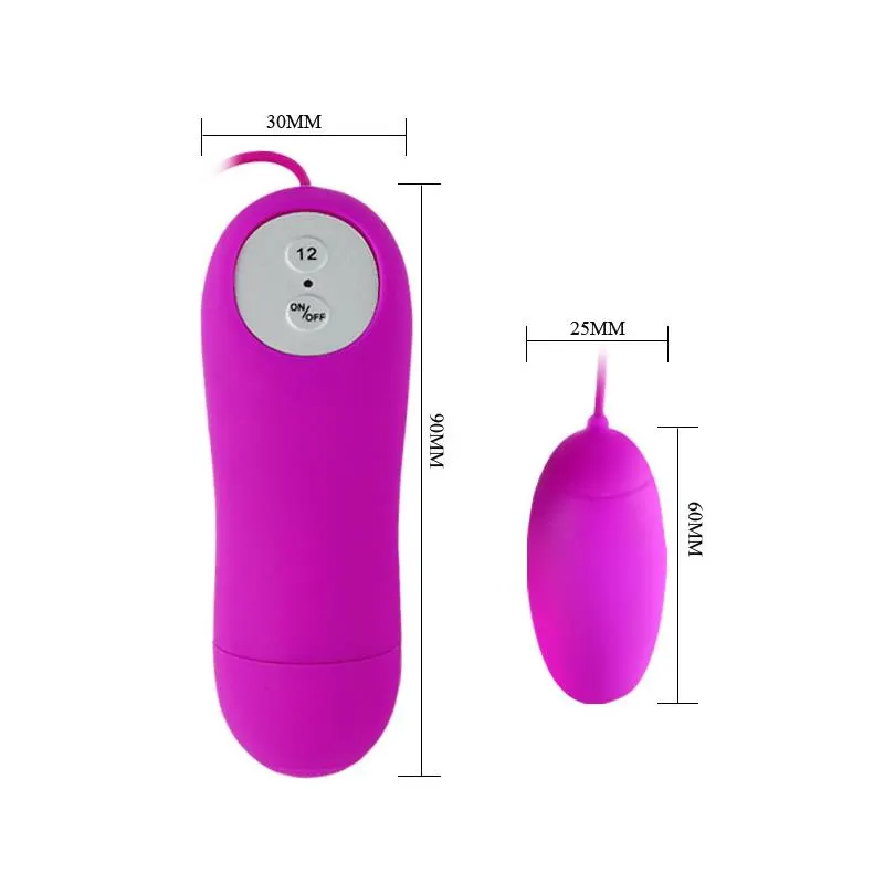 Pretty Love Huevo Vibrador Eunice Color Púrpu CL70 · PRETTYLOVE · Estimuladores de Clítoris — Foto 5