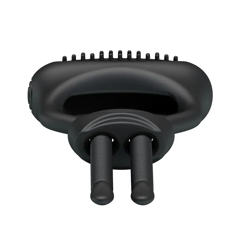 Pretty Love Anillo Vibrador Curitis Color Negro · PRETTYLOVE · Anillos para el Pene — photo 3
