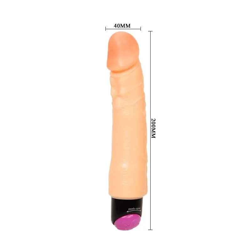Vibrador Color Natural 25 cm · BAILE · Vibradores — photo 5