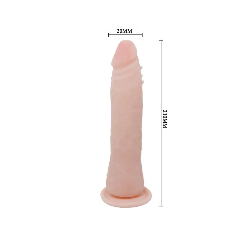 Baile Dildo con Ventosa Color Natural 21 cm · BAILE · Dildos — photo 6