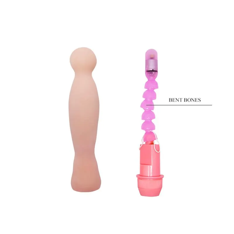 Dildo VIbrador Color Natural 22 cm · BAILE · Vibradores — photo 4