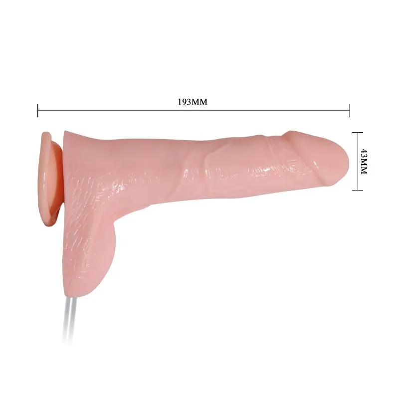 Dildo Eyaculador Water Spray Natural · BAILE · Vibradores — photo 4