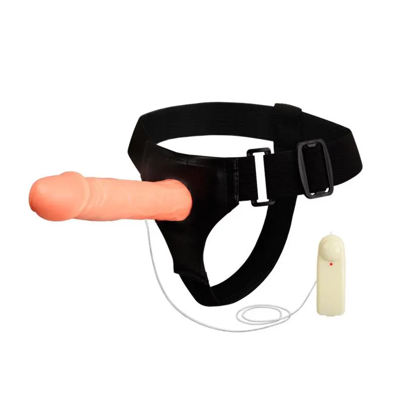 Arnés con Dildo Hueco Jessica 18 cm · BAILE · Dildos