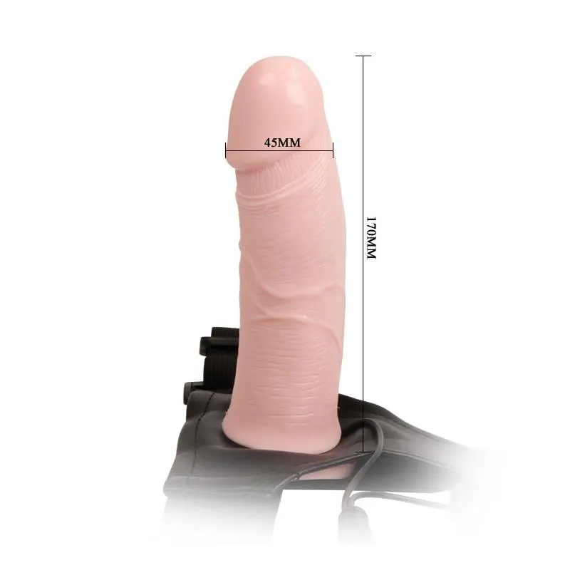 Arnés con Dildo Hueco Mens Pants Vibrador · BAILE · Dildos — photo 5