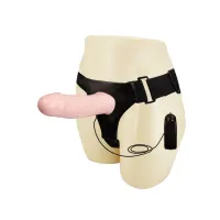 Arnés con Dildo Hueco Mens Pants Vibrador · BAILE · Dildos