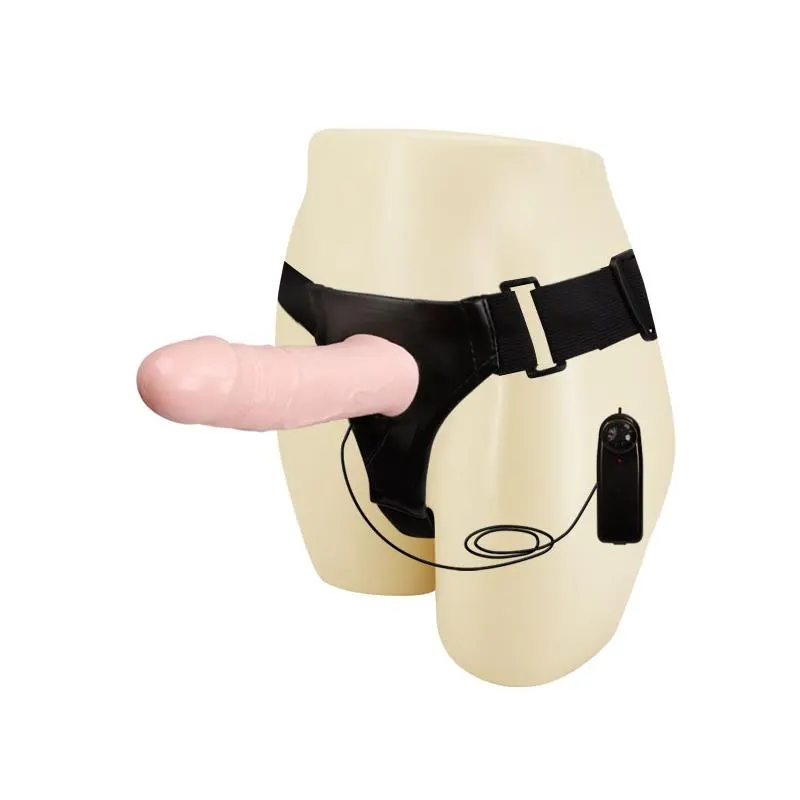 Arnés con Dildo Hueco Mens Pants Vibrador · BAILE · Dildos