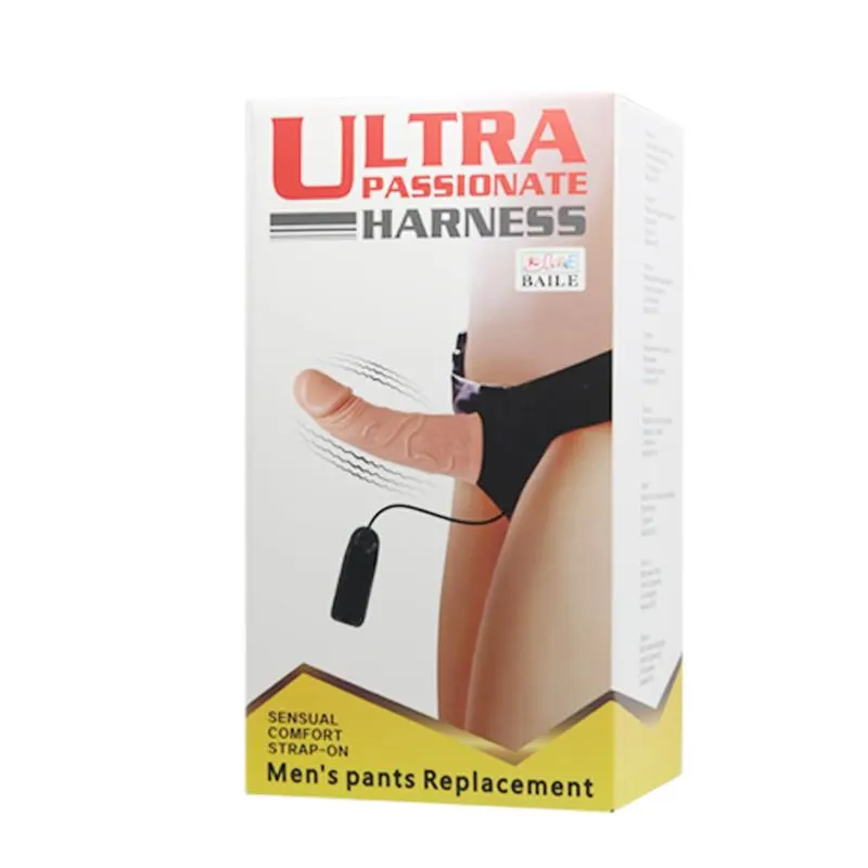 Baile Arnés con Dildo Vibrador Natural 15 cm · BAILE · Dildos — Foto 7