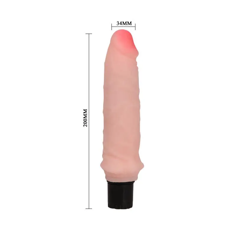 Vibrador Realista Natural 20 cm · BAILE · Vibradores — Foto 4