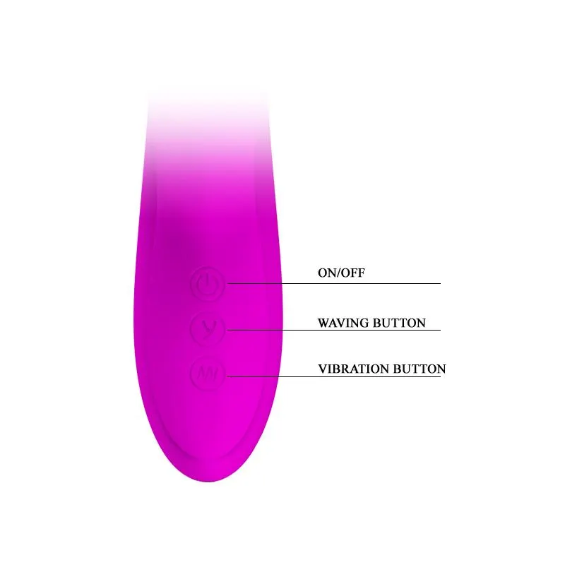 Vibrador Dylan Color Púrpura · PRETTYLOVE · Vibradores — Foto 6