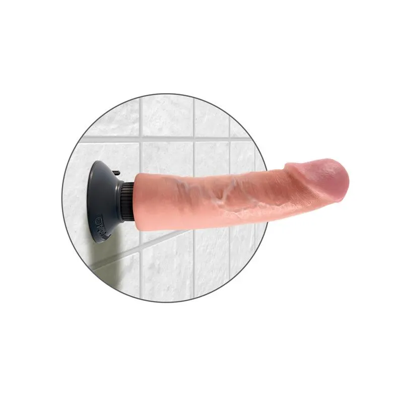 Dildo Reaslista con Vibración 9 · KING COCK · Vibradores — photo 5
