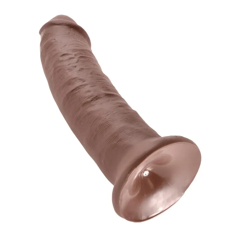 King Cock Pene de 9 - Color Marrón · KING COCK · Dildos — photo 5