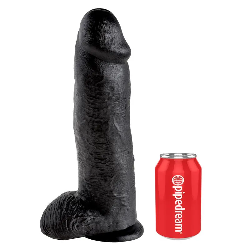 Pene Reaslista con Testículos de 12 · KING COCK · Dildos — photo 4