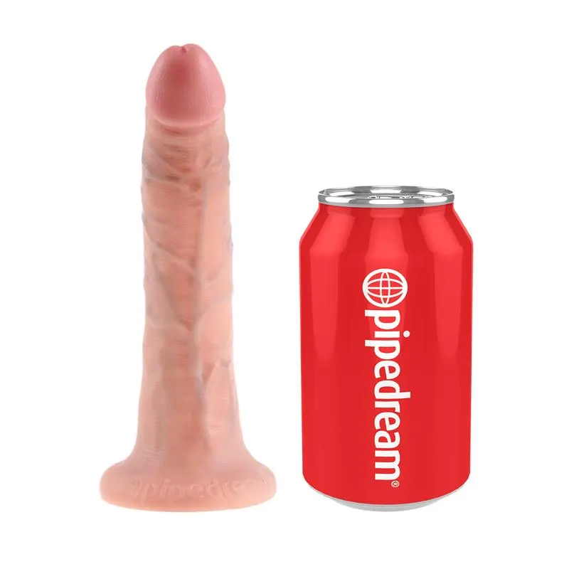 Arnés Ajustable con Dildo 7 Color Natural · KING COCK · Dildos — Foto 4