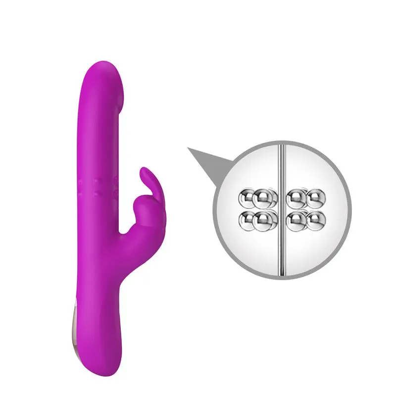 Reese Vibrador con Bolas Internas y Thrusting USB · PRETTYLOVE · Vibradores — Foto 2