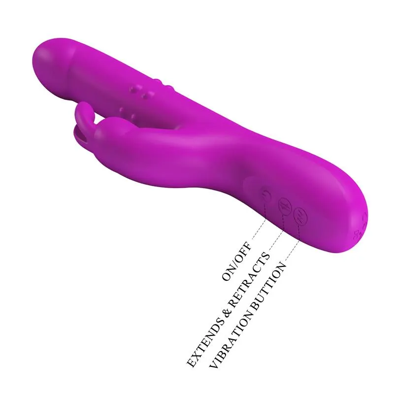 Reese Vibrador con Bolas Internas y Thrusting USB · PRETTYLOVE · Vibradores — Foto 7