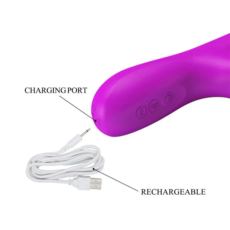 Reese Vibrador con Bolas Internas y Thrusting USB · PRETTYLOVE · Vibradores — Foto 8