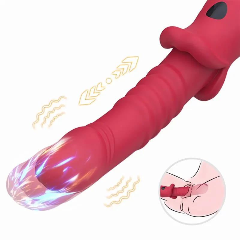 Vibrador con Thrusting Punto G y Pantalla Digital · URBAN SKY · Vibradores — Foto 3
