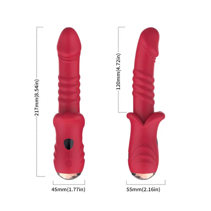 Vibrador con Thrusting Punto G y Pantalla Digital · URBAN SKY · Vibradores — Foto 10