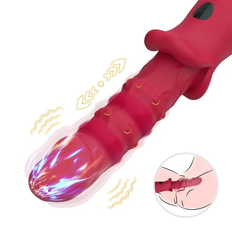 Vibrador con Calor y Movimiento Vertical con Pantalla Digital · URBAN SKY · Vibradores — photo 2