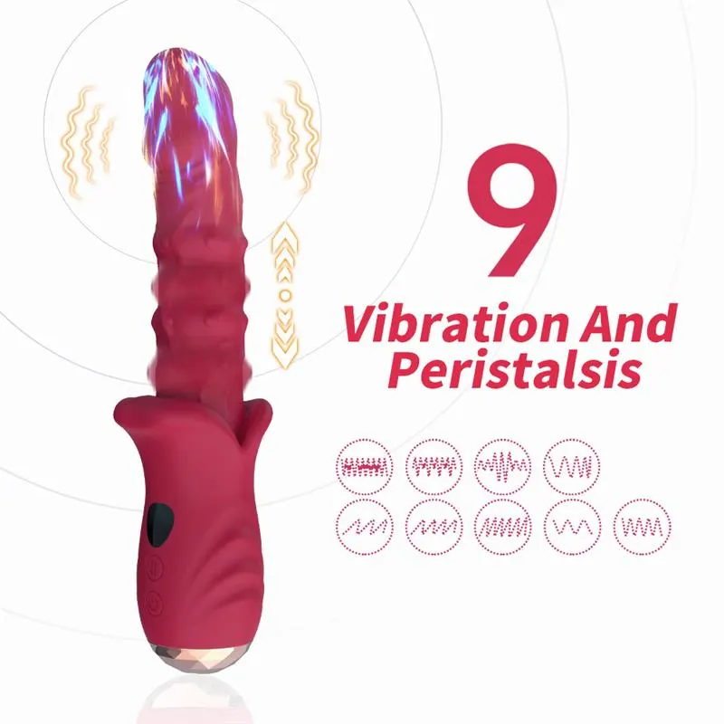 Vibrador con Calor y Movimiento Vertical con Pantalla Digital · URBAN SKY · Vibradores — photo 7