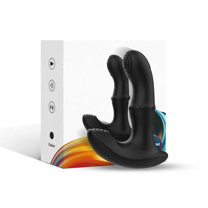 Masajeador Prostático Vibración, Thrusting y Estimulador de Clítoris · URBAN SKY · Anal — photo 3