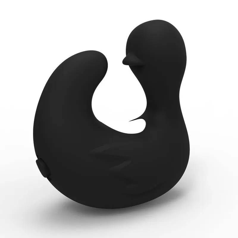 Swamson Dedal Patito Estimulador USB Silicona Negro · FESTIVAL · Estimuladores de Clítoris — Foto 2