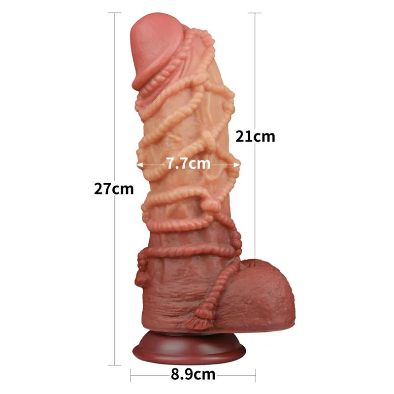 Dildo Dual Layer Tamaño King Nature 10.5 · LOVETOY · Dildos — Foto 12