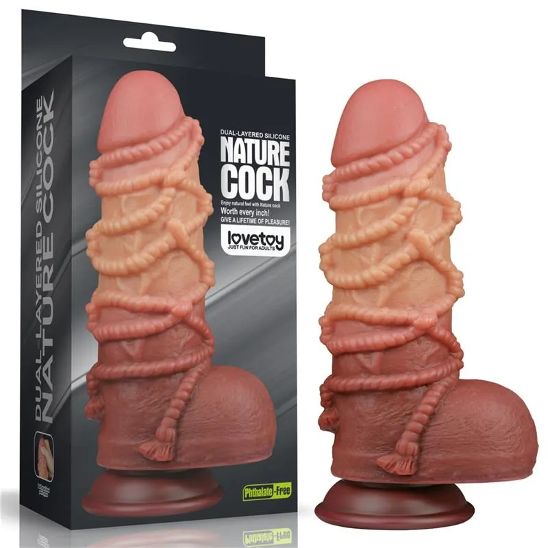 Dildo Dual Layer Tamaño King Nature 9.5 · LOVETOY · Dildos — Foto 12