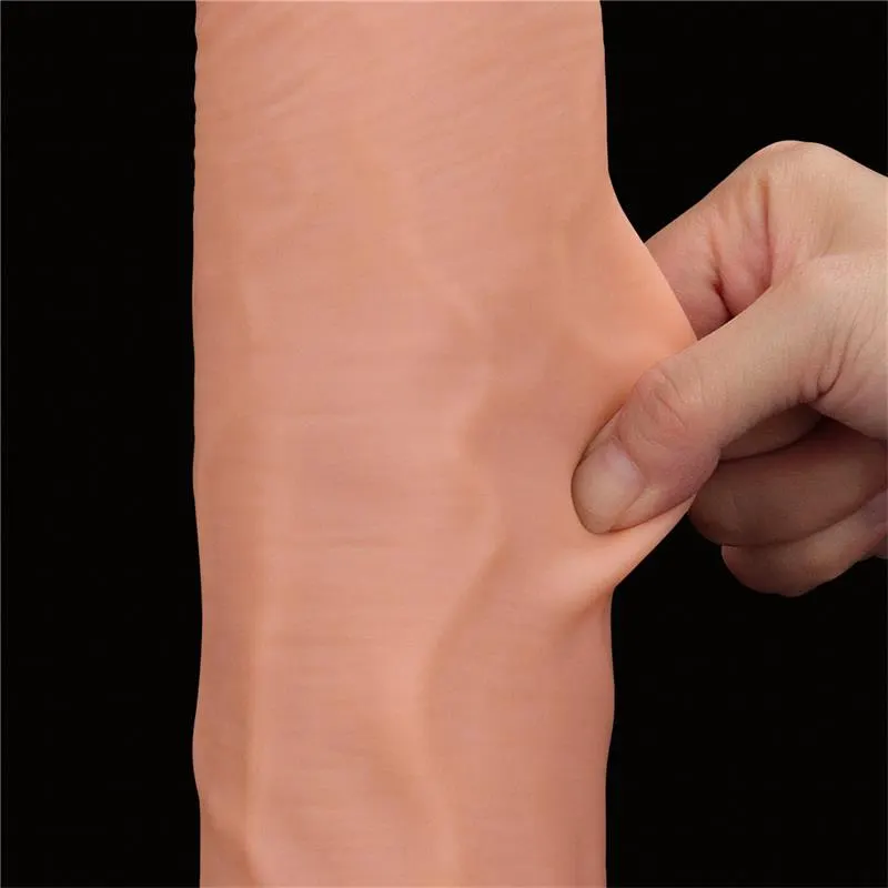 Dildo Dual Layer Piel Retractil 14 · LOVETOY · Dildos — Foto 3