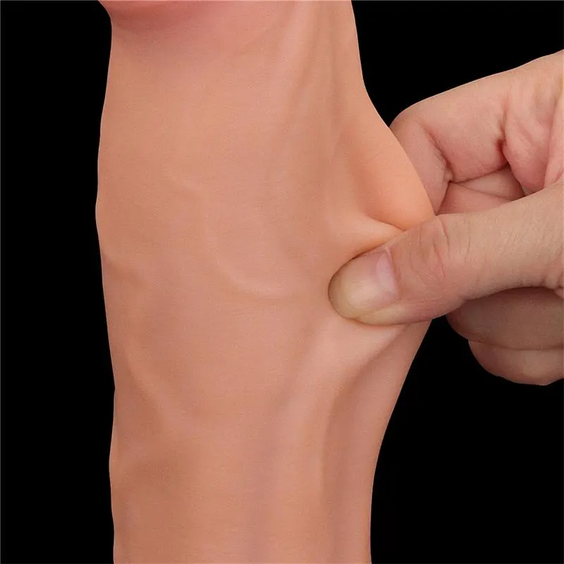 Dildo Dual Layer Piel Retractil 11.5 · LOVETOY · Dildos — photo 3