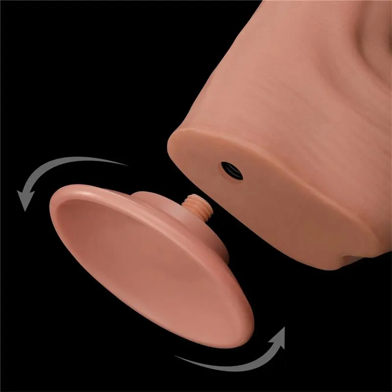 Dildo Dual Layer Piel Retractil 11.5 · LOVETOY · Dildos — photo 8