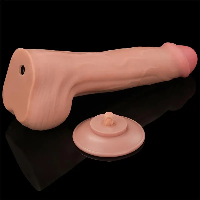 Dildo Dual Layer Piel Retractil 11.5 · LOVETOY · Dildos — photo 9