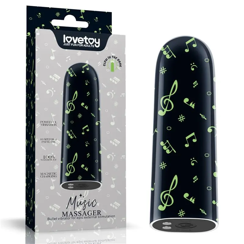 Bala Vibradora Brilla en la Oscuridad Glow-in-the-dark · LOVETOY · Huevos y Balas Vibradoras — photo 17