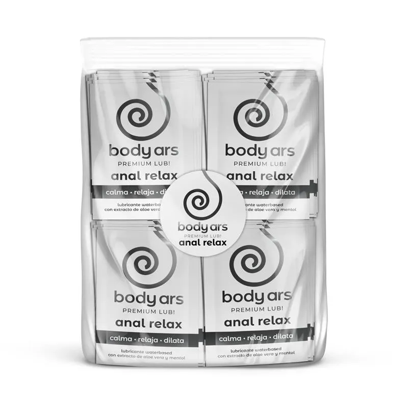 Bolsa Monodosis Gel Lubricante Base Agua Relajante Anal 100 x 4 ml · BODY ARS · Lubricantes