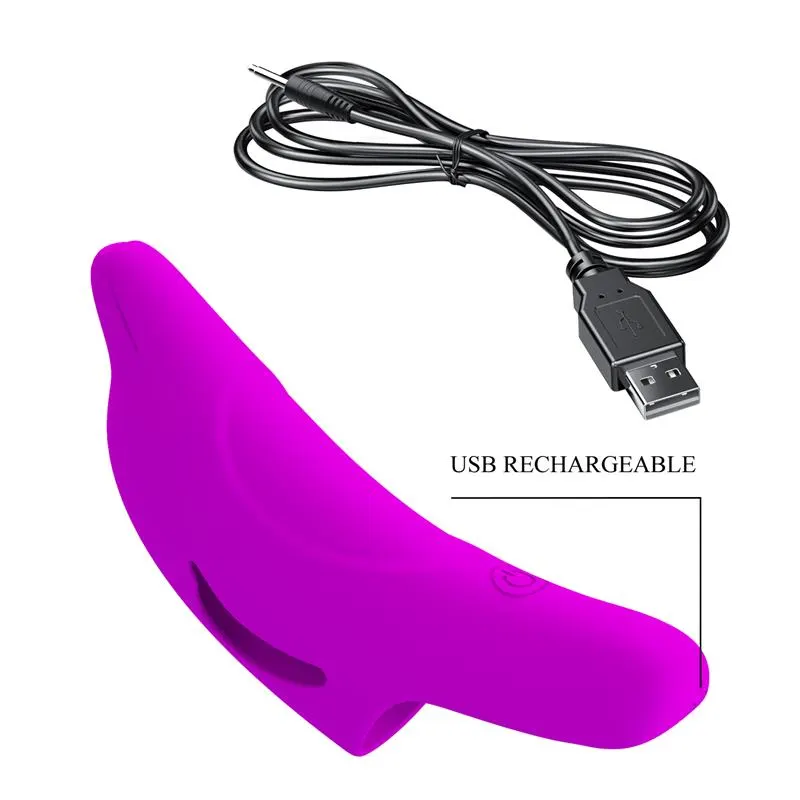 Delphini Estimulador de Dedo con Vibración · PRETTYLOVE · Estimuladores de Clítoris — Foto 7