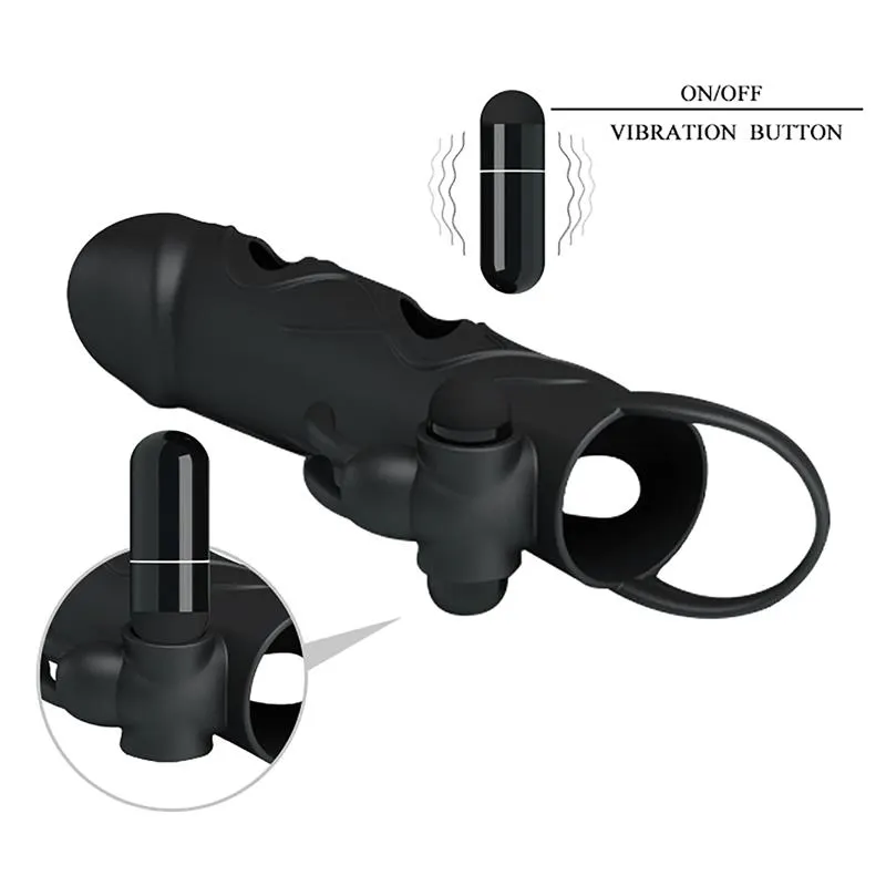 Funda para el Pene con Vibración 5.5 · PRETTYLOVE · Fundas y Extensiones para el Pene — photo 7