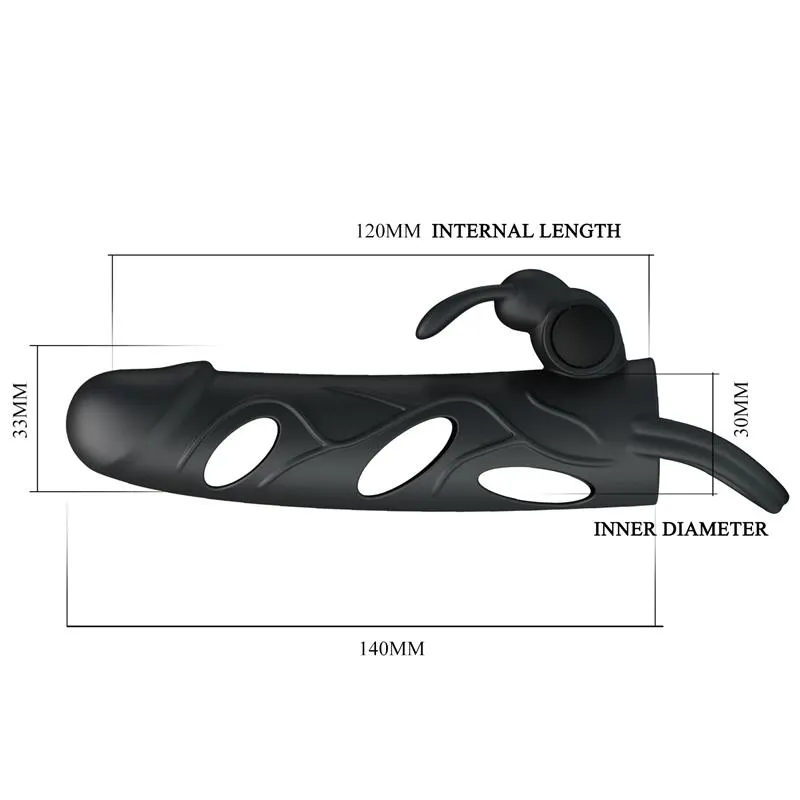 Funda para el Pene con Vibración 5.5 · PRETTYLOVE · Fundas y Extensiones para el Pene — photo 8
