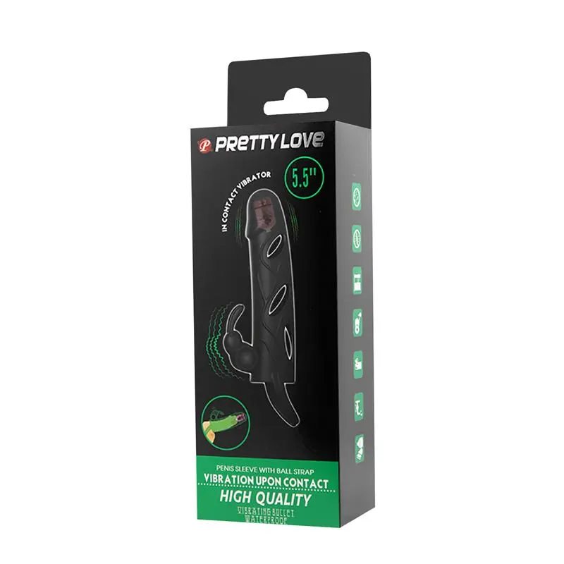 Funda para el Pene con Vibración 5.5 · PRETTYLOVE · Fundas y Extensiones para el Pene — photo 9