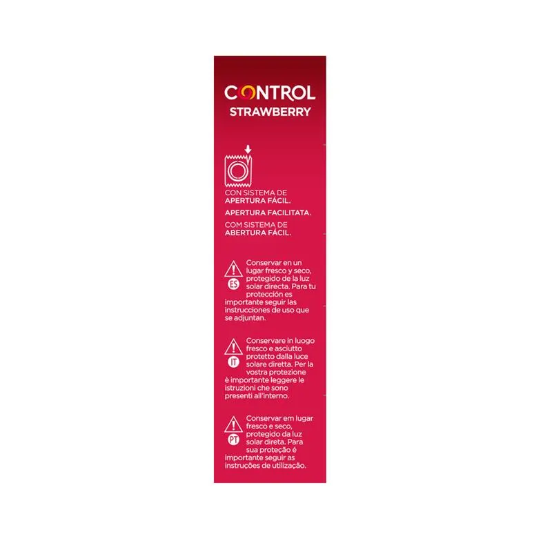 Strawberry 12 uds · CONTROL · Lubricantes — Foto 4