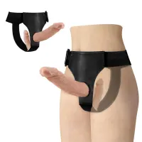 Arnés con Dildo Doble 7.1 + 5.9 · PRETTYLOVE · Dildos