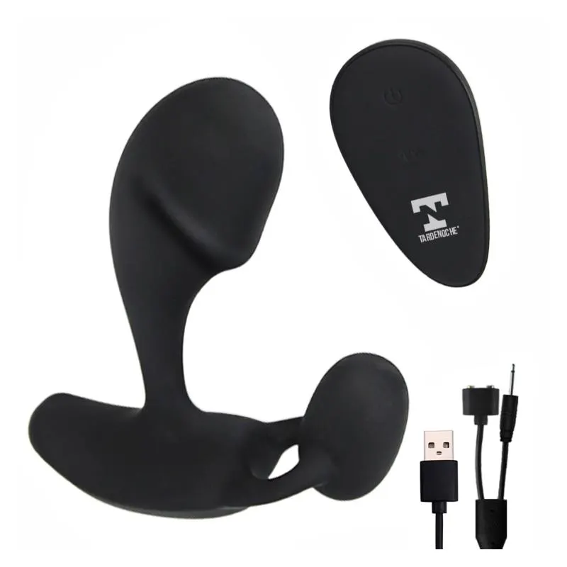 Aquen Estimulador Prostático y Perineo Control Remoto Silicona Líquida USB Magnético · TARDENOCHE · Anal — Foto 2