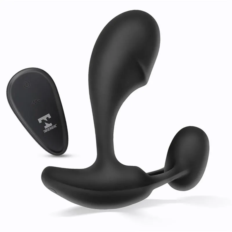 Aquen Estimulador Prostático y Perineo Control Remoto Silicona Líquida USB Magnético · TARDENOCHE · Anal — Foto 3