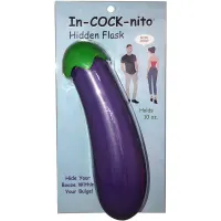 Bottela en Forma de Berenjena In-Cock-Nito Flask · KHEPER GAMES · Juegos y Complementos Divertidos