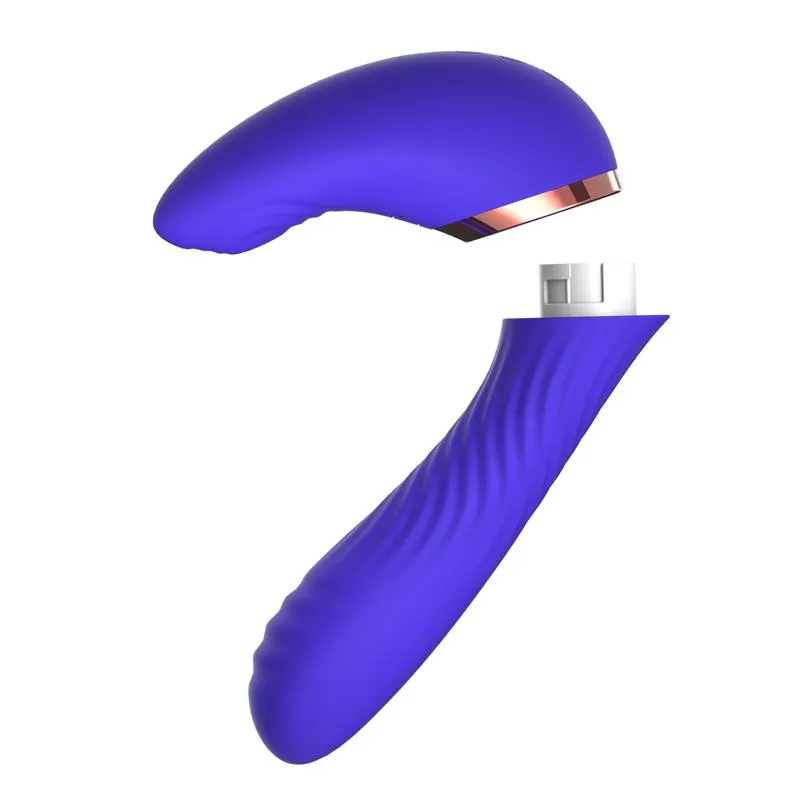 Rayden Vibrador con Pulsación y Bolas Internas Desmontable Dos Posiciones · ACTION · Estimuladores de Clítoris — photo 5