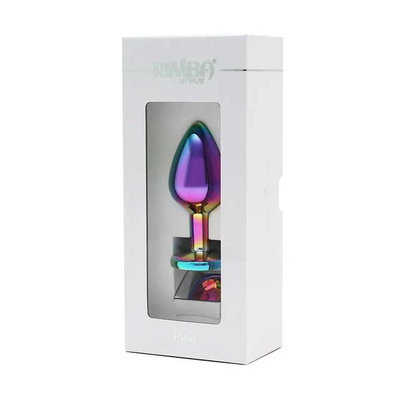 Plug anal con joya Arcoiris Pisa Rainbow · BONDAGE PLAY · Anal — Foto 4