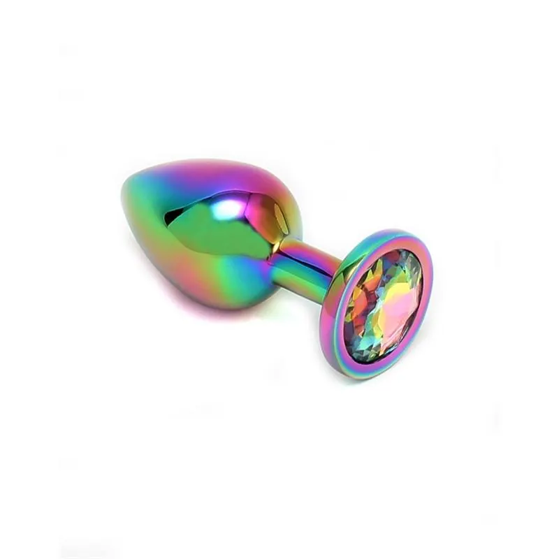 Plug anal con joya Arcoiris Pisa Rainbow · BONDAGE PLAY · Anal