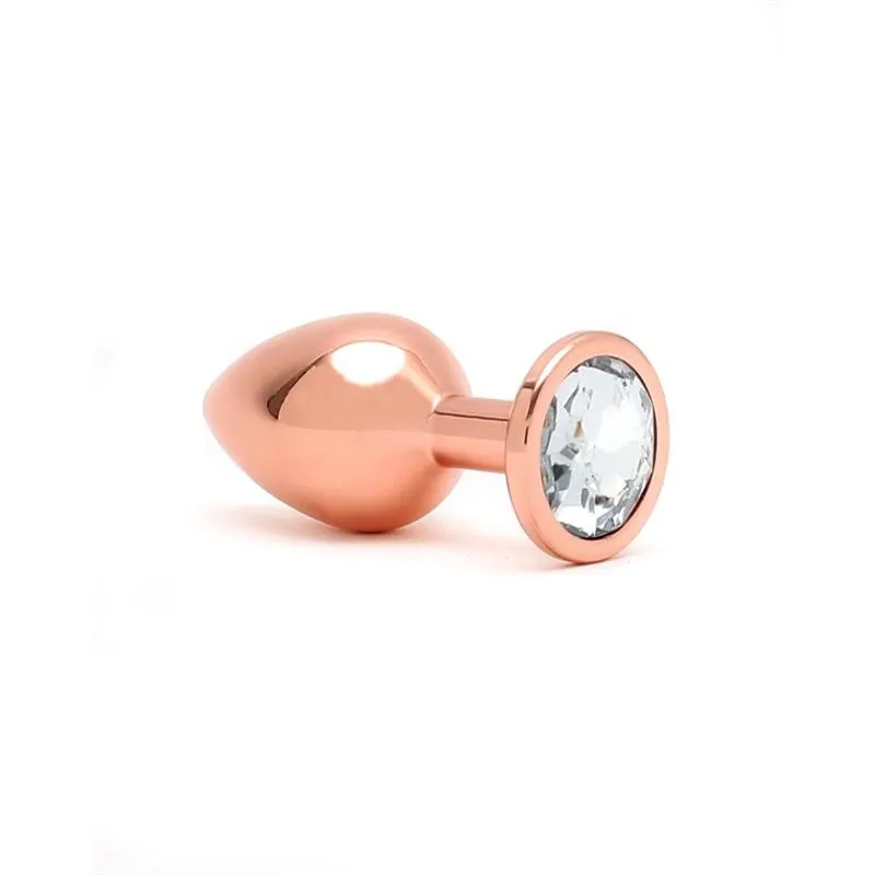 Plug Anal con Joya Pisa Rose Gold · RIMBA TOYS · Anal — photo 2
