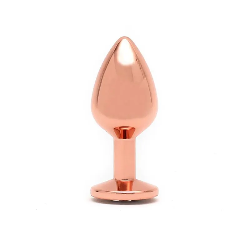 Plug Anal con Joya Pisa Rose Gold · RIMBA TOYS · Anal — photo 3
