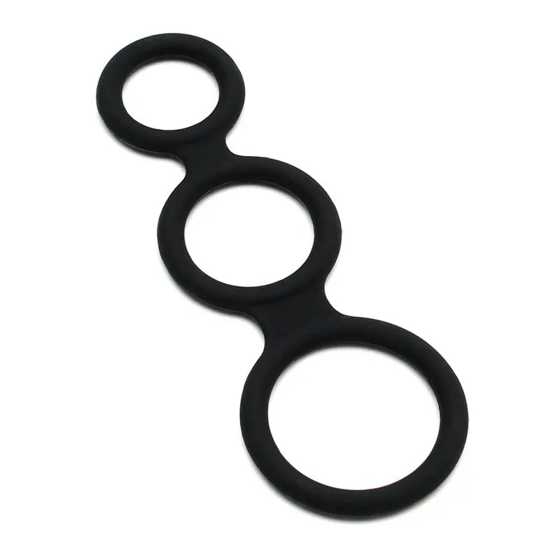 Anillo Triple Silicona · LATEX PLAY · Anillos para el Pene — foto 3